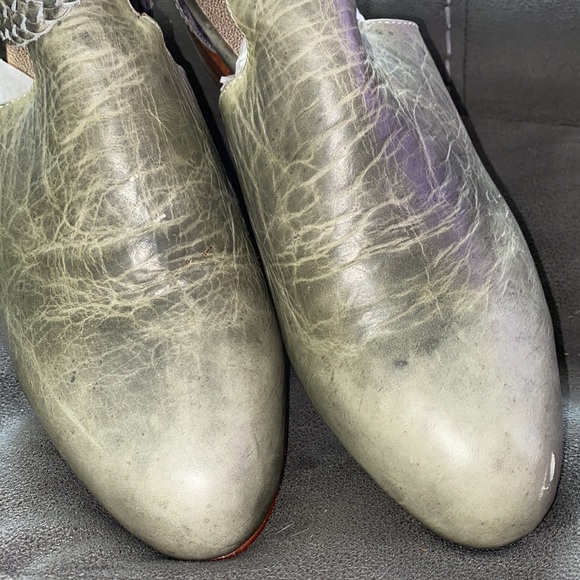 UXIBAL Anthro Green Trenza Cutout Booties - Picture 3 of 11